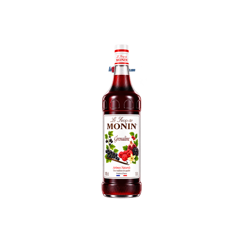 SIROP GRENADINE MONIN 1 LITRE, Bouteille verre perdu