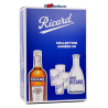 COFFRET RICARD COLLECTION ANNEES 50 70cl 45°, le Pastis de Marseille