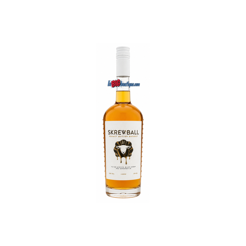WHISKY SKREWBALL SAVEUR BEURRE DE CACAHUETE 70cl 35°