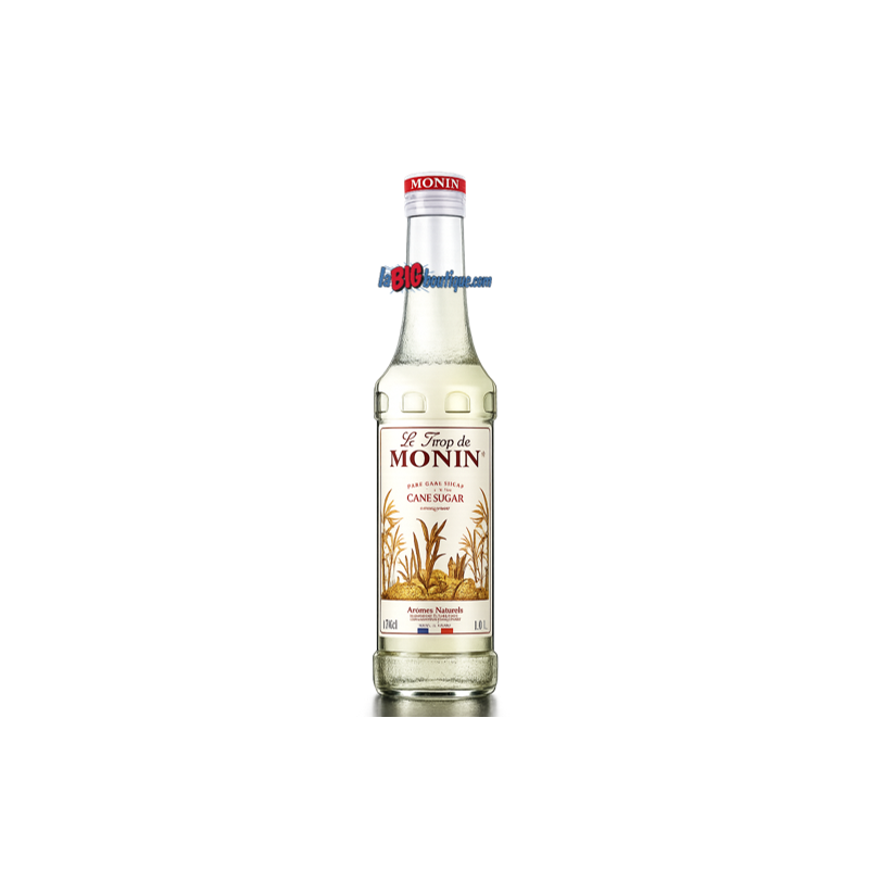 SIROP SUCRE DE CANNE MONIN 25cl, Bouteille verre perdu