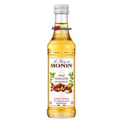 SIROP NOISETTE GRILLEE MONIN 25cl, Bouteille verre perdu
