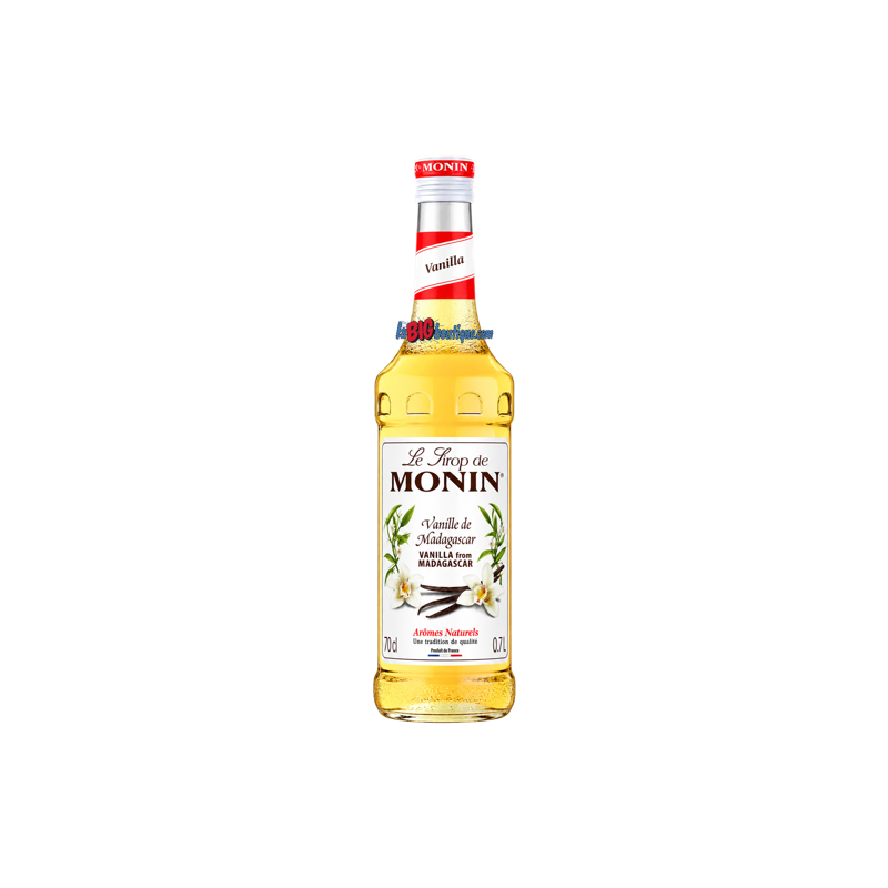 SIROP VANILLE DE MADAGASCAR MONIN 70cl, Bouteille verre perdu