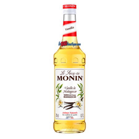 SIROP VANILLE DE MADAGASCAR MONIN 70cl, Bouteille verre perdu