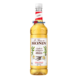 SIROP VANILLE DE MADAGASCAR MONIN 1 Litre, Bouteille plastique recyclable