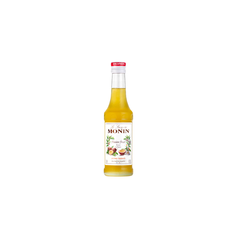 SIROP FRUIT DE LA PASSION MONIN 25cl, Bouteille verre perdu