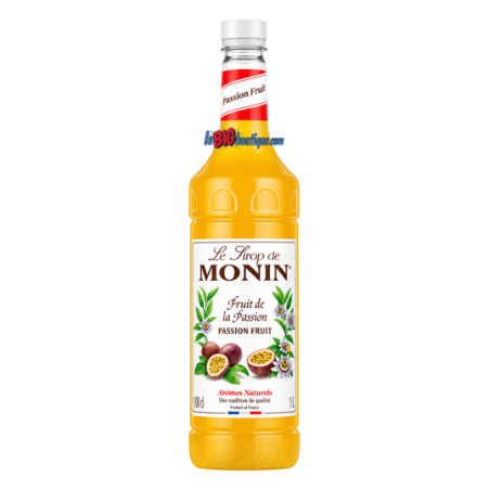 SIROP FRUIT DE LA PASSION MONIN 1 Litre, Bouteille plastique recyclable