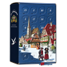 CALENDRIER DE L'AVENT EAU DE VIE NUSBAUMER - 24 Mignonnettes 3cl, Dessin de HANSI - ALSACE