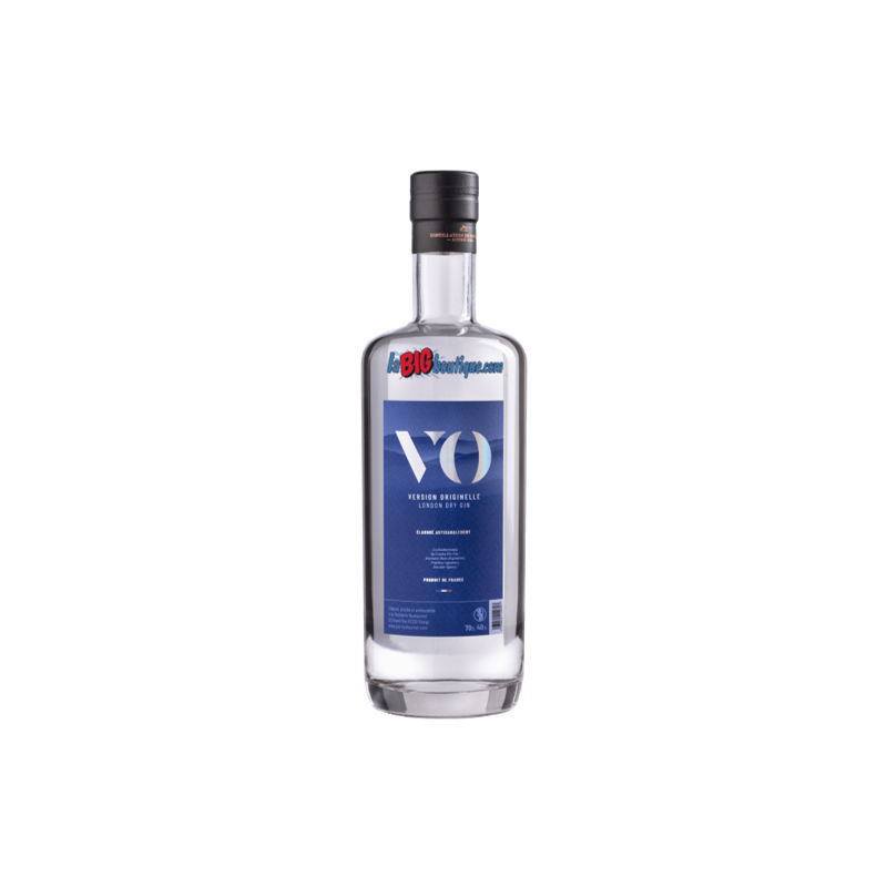 GIN VO NUSBAUMER 70cl 40°, VERSION ORIGINELLE LONDON DRY GIN, ARTISANAL - ALSACE