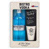 VODKA BISTRO LA FINE VODKA 70cl 40°, COFFRET AVEC UN VERRE