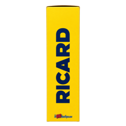 ETUI RICARD SERIGRAPHIER EN CARTON POUR BOUTEILLE 1 LITRE – ÉTUI VIDE SANS BOUTEILLE