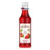 SIROP FRAISE MONIN 5cl, Bouteille verre perdu