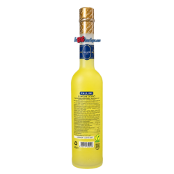 LIQUEUR LIMONZERO SANS ALCOOL PALLINI 50cl 0°, VEGAN, Bouteille verre perdu