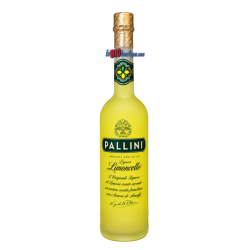 LIQUEUR LIMONCELLO PALLINI 70cl 26°, SANS GLUTEN, VEGAN, Bouteille verre perdu