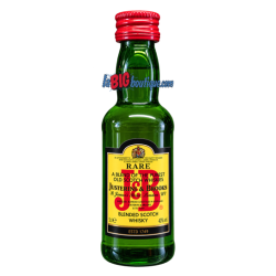 PACK DE MIGNONNETTE WHISKY J&B RARE 5cl 40°, BLENDED SCOTCH WHISKY