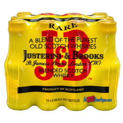 MIGNONNETTE WHISKY J&B RARE 12 x 5cl 40°, BLENDED SCOTCH WHISKY
