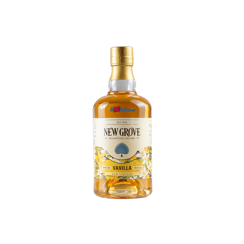 LIQUEUR DE RHUM VANILLE NEW GROVE 70cl 26°