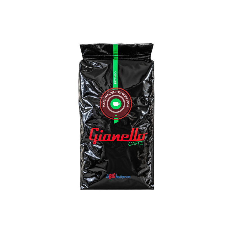 CAFE GRAINS GIANELLO INTENSO 1KG - 70% Arabica et 30% Robusta