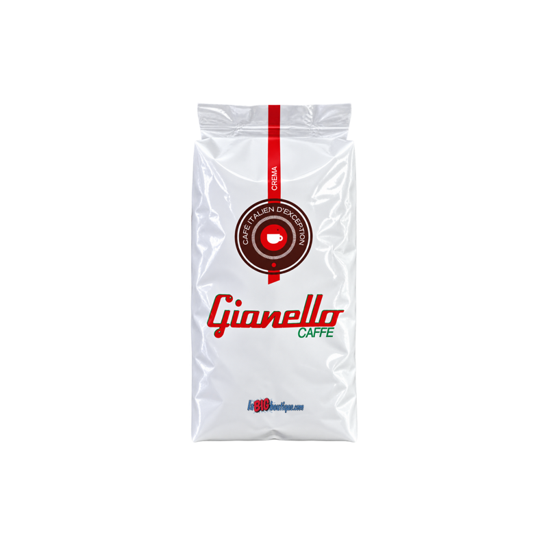 CAFE GRAINS GIANELLO CREMA 1KG - 80% Arabica et 20% Robusta