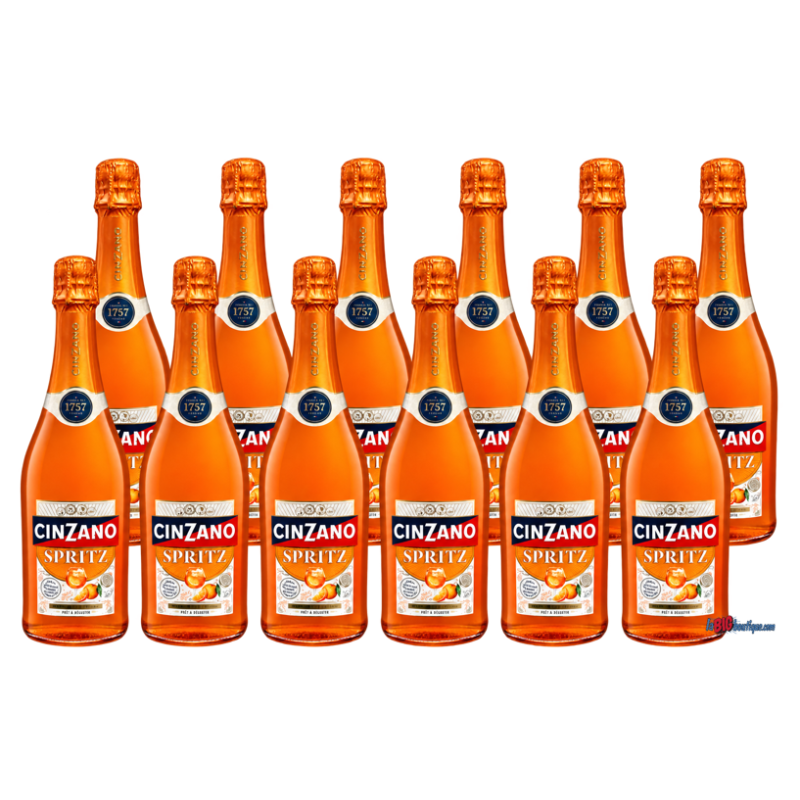 SPRITZ CINZANO 6 X 75cl 6,7°, Prêt à boire