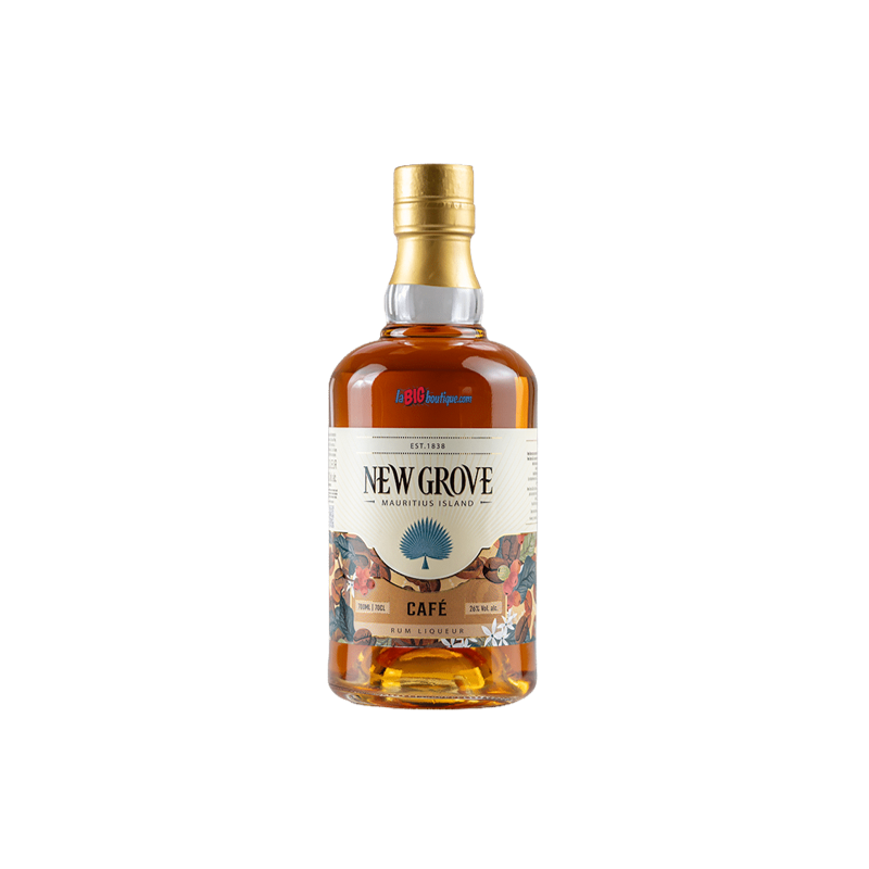 LIQUEUR DE RHUM CAFE NEW GROVE 70cl 26°