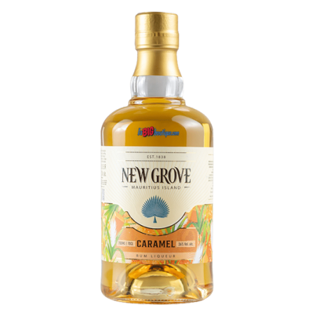 LIQUEUR DE RHUM CARAMEL NEW GROVE 70cl 26°
